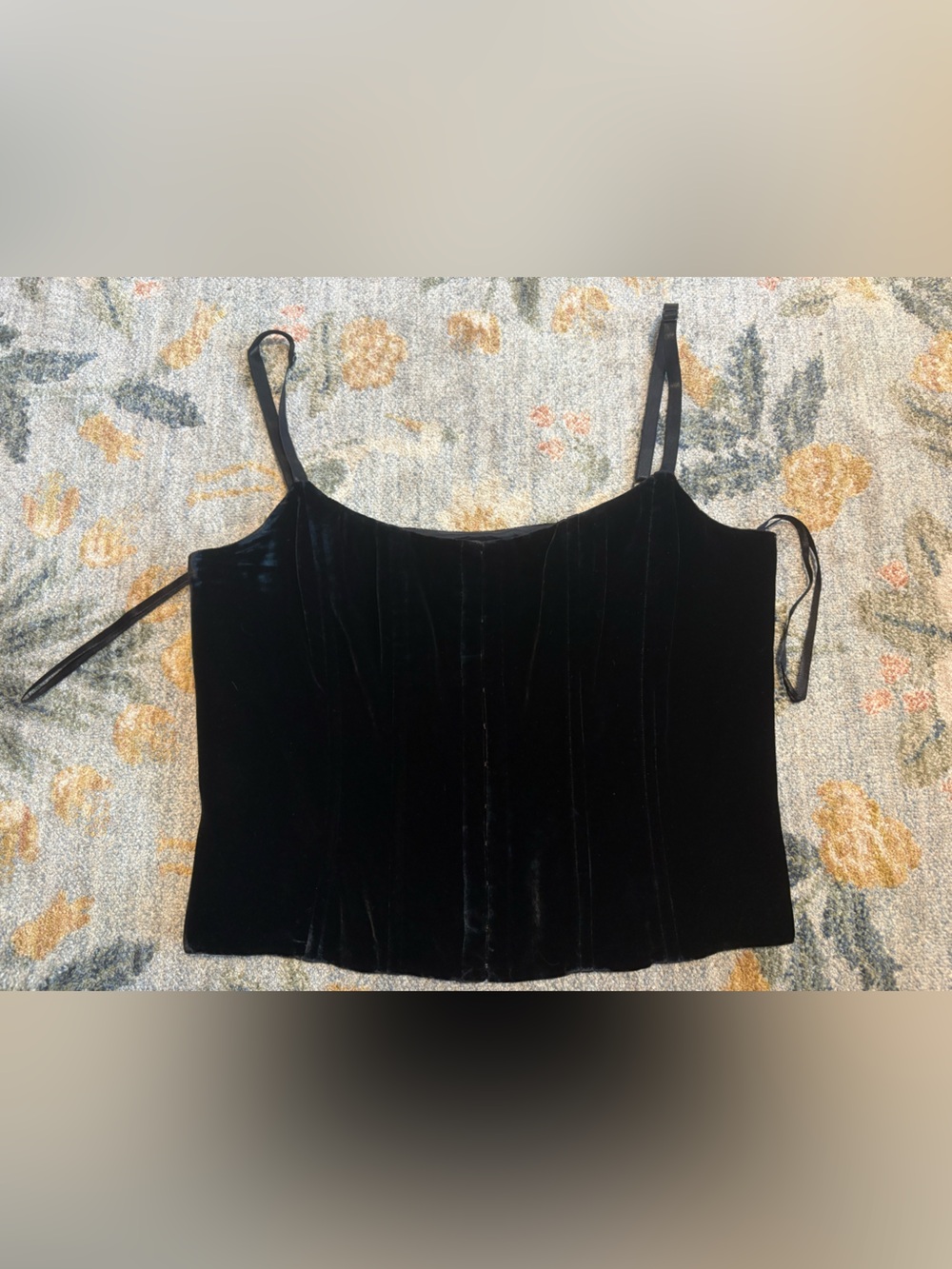 I•N•C International Concepts Women's Black Corset Size 12 Goth Vintage